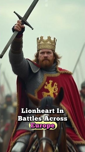 Richard the Lionheart Warrior King #history #facts