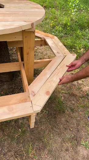 133K views · 322 reactions | Table Around a Tree?! | Crafty Panda | Facebook