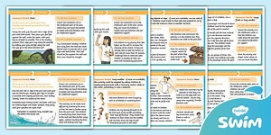 Twinkl Swim Swimming Warm-Up Cards