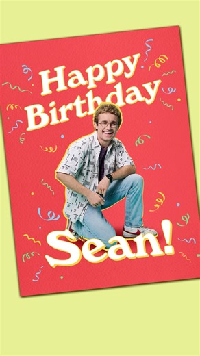 Whether you're turning 5 or 25, Sean Giambrone you'll always be a schmoo to us! Stream The Goldbergs on Hulu, or check your local listings. | The Goldbergs