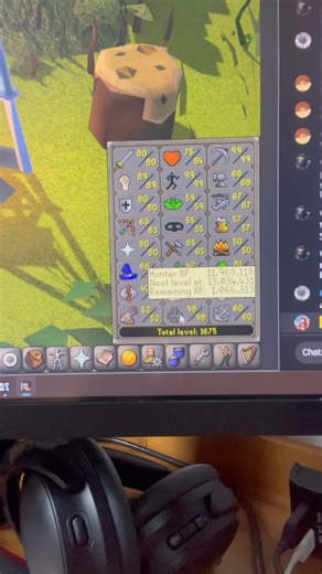 98 HUNTER TODAY BABY! ⚔️ #osrs #runescape #livestreaming #shorts