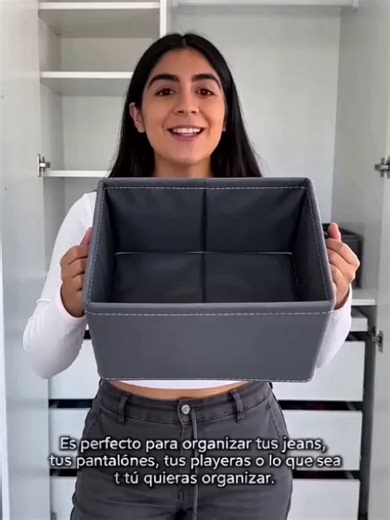 Organize & store, wardrobe bliss! This clothes storage box is sturdy, stackable—turns chaos into closet magic!#ClothesStorageBox #ClosetOrganizeMagic#tiktokshop#fyp