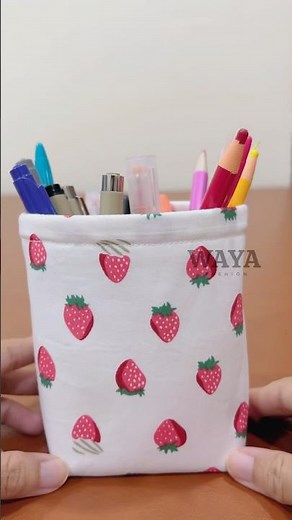 DIY Fabric Storage Box 🧵 | Easy Sewing Tutorial for Beginners