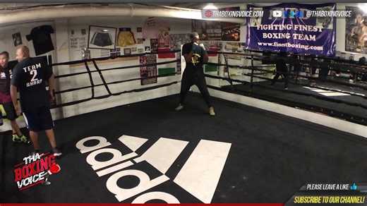 Earl Newman Jr. Focused Ready For Next Fight Shadow Boxing Staying Ready