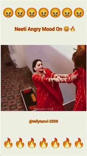 Neeti Angry Mood On 🔥💀 #chiknichameli #tanvidogra #tanvidogra #tanvidogra #anchalsahu #song #shorts