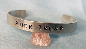 Fuck Trump Bracelet - Etsy