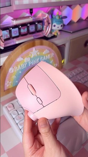 💕 the cutest cozy pink ergonomic mouse from seenda *unboxing* 💗