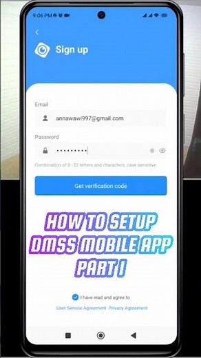 How To Setup DMSS Mobile App | Part 1 #cctv #cctvcamera #dahua
