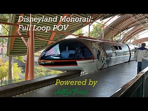 Disneyland Monorail: Full Loop POV
