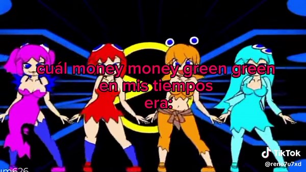 Ghost Dance Trend: Money Money Green Pacman Girls