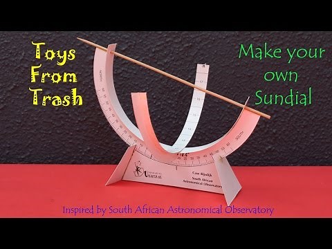 Make your own Sundial | Hindi