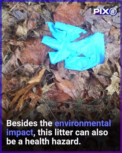 16K views · 169 reactions | As more people continue to wear Personal Protective Equipment, or PPE, used masks and gloves are being tossed in the streets instead of in the trash. This not only hurts our environment but can also be a major health hazard. Have you seen these used items being improperly discarded? PIX11 shows you the right way to remove and dispose of your used face coverings and gloves. | PIX11 | Facebook