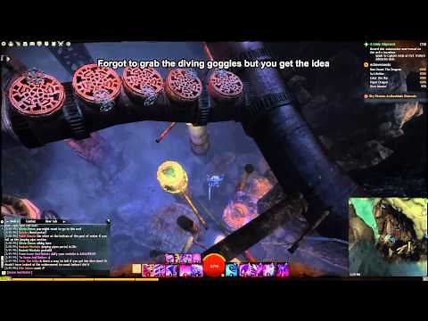GW2 Not So Secret jumpinng puzzle diving goggles guide