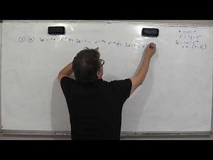 Exercice 6 de la série complexe numéro 2.