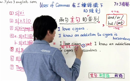 Commas使用的三种方法 | 香港英语教学