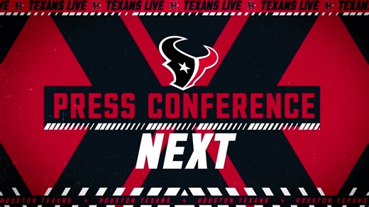 Houston Texans Executive Vice President/General Manager Nick Caserio speaks with the media. | Houston Texans