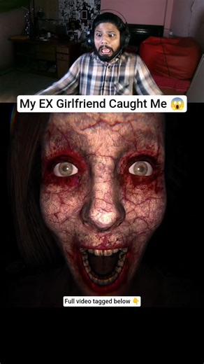 My EX Girlfriend Caught Me 😱 #buttonprison #horrorgame #horrorcomedy #puzzlegame #viral #foryou