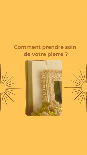  SOIN DES PIERRES  Chaque pierre est unique, avec sa propre...