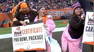 Fans Win Tickets In Hovercraft Race