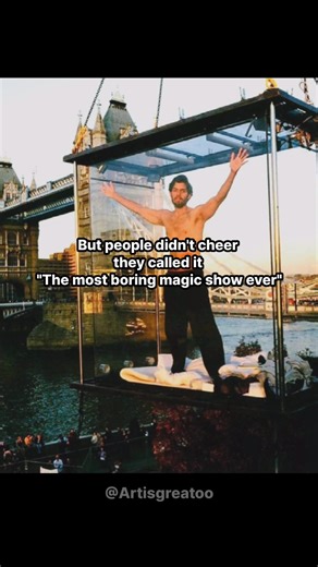 The Most Controversial Stunt By David Blaine #performanceart #history #magic #davidblaine