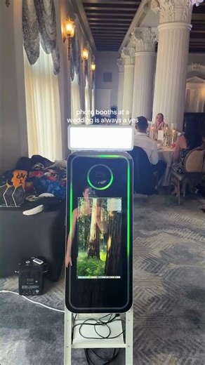 Wedding Photo Booth at Reception #wedding #photobooth #weddingvendor