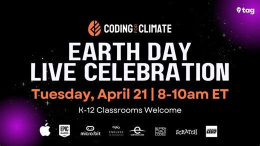Coding for Climate Live Earth Day Celebration | Scratch Foundation