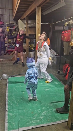 He might not have won the doughnut eating contest, but he really tried | Interlaken Community Action Group