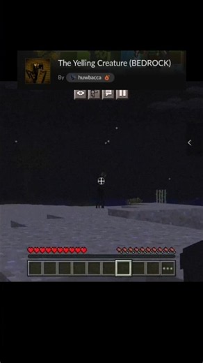 The Yelling Creature 3d bedrock and minecraft pe