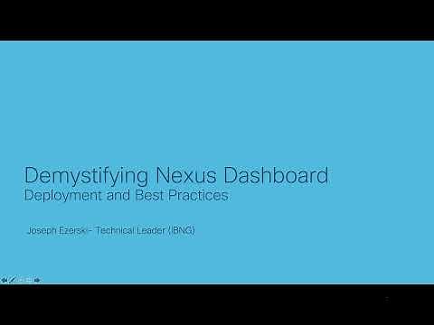 Demystifying Nexus Dashboard Deployments - Part 1