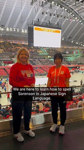 4.2K views · 595 reactions | Here’s how to spell “Sorenson” in Japanese Sign Language (JSL), and we also learned how to spell our own names too! | Sorenson | Facebook