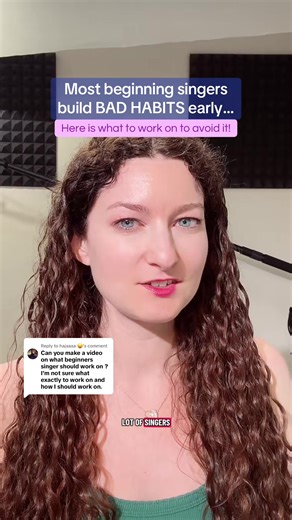 Replying to @hajaaaa 😛 thanks for this great question!! Most beginning singers build bad habits early here is what to work on to avoid it! In this video we discuss: 1. Focusing not on power but vocal balance 2. Printing out your lyrics / sheet music 3. Build the voice from a place of freedom Let me know what questions you have about this as well as any other questions about your singing and acting🎶🎬🎶 #beginningsinger #alto #mezzo #soprano #vocaltips