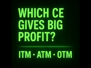 ITM vs ATM vs OTM Call Option Which CE Should You Buy? Beginner Guide | options investing