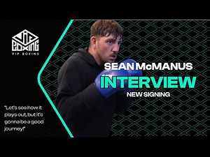 NEW SIGNING! | Sean McManus turns over to the pro ranks with VIP
