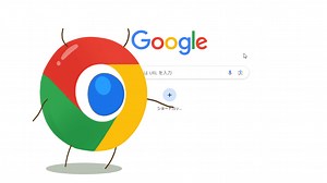 A brave man has created data that can summon 'such a creature' that turns the Google Chrome icon into a mascot character on a PC