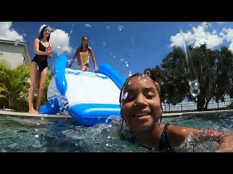 Cascade Pool Slide