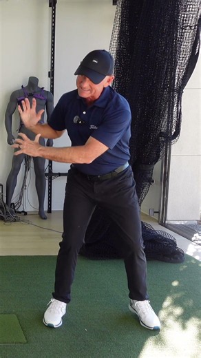 Why your backswing doesn’t need to look perfect #golfswing #golftips