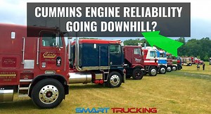 CUMMINS ENGINE RELIABILITY - ARE THEY ON THE DOWNHILL SLIDE? - Discussion of the new Cummins Efficiency Series - N14 Cummins - X Series Cummins - X15 Cummins or Detroit DD15? Highlights of yesterday's Live Stream on Truck Engines. | Smart Trucking