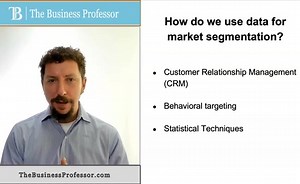 Using Data for Market Segmentation