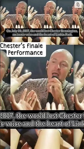 Linkin park last show with Chester #chester #linkinparkb #ripchesterbennington #chesterbennington