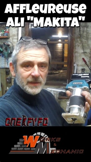 Défonceuse/affleureuse ALIEXPRESS pour batterie Makita