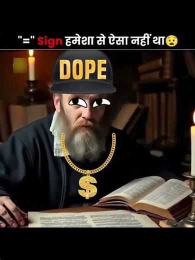 The Origin of “=” 😮 #shorts #facts #equals #sign #inventions