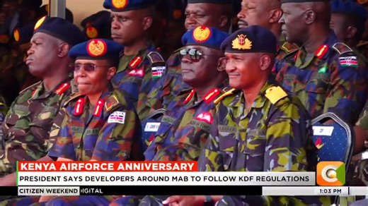 8.9K views · 210 reactions | Kenya Airforce anniversary: President Ruto officiates the 60th KAF anniversary Celebrations held at Moi Airbase in Eastleigh, Nairobi #CitizenWeekend | Citizen TV Kenya | Facebook