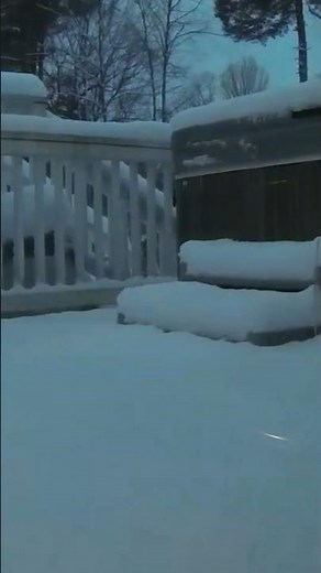 Timelapse Snow Storm