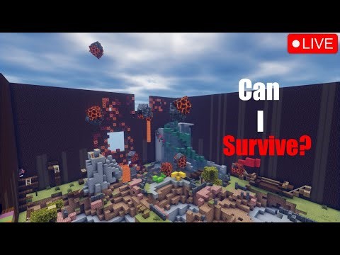 Playing Mitten's NEW Natural Disaster Server W/Viewers LIVE!!