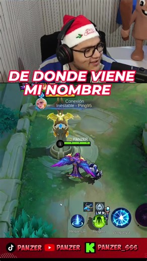 de dónde viene el nombre que usan ustedes? #MLBBFriendsFest #MLBBPredicciones #MLBBTheory #BobEsponjaSkin #panzermlbb