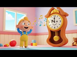 Tick Tock Tick Tock ⏰ | Clock Song for Kids | Nursery Rhymes & Learning Songs