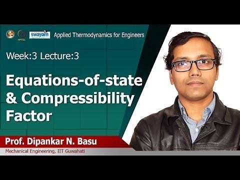 Lec 10: Equations-of-state & Compressibility factor