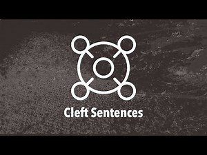 Cleft Sentences