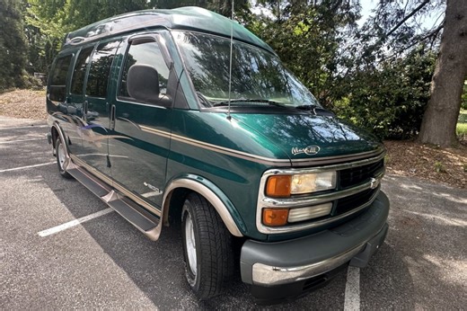 No Reserve: 1999 Chevrolet Express G1500 Mark III LX Conversion Van