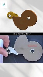 Special Purpose Non-Circular Gear #mechanical #gear #mechanism #3ddesign #solidworks #3d #everyoneシ゚ #shortsreels #videoviralシ #foryoupageシ #fb #follower | Electronics Idea